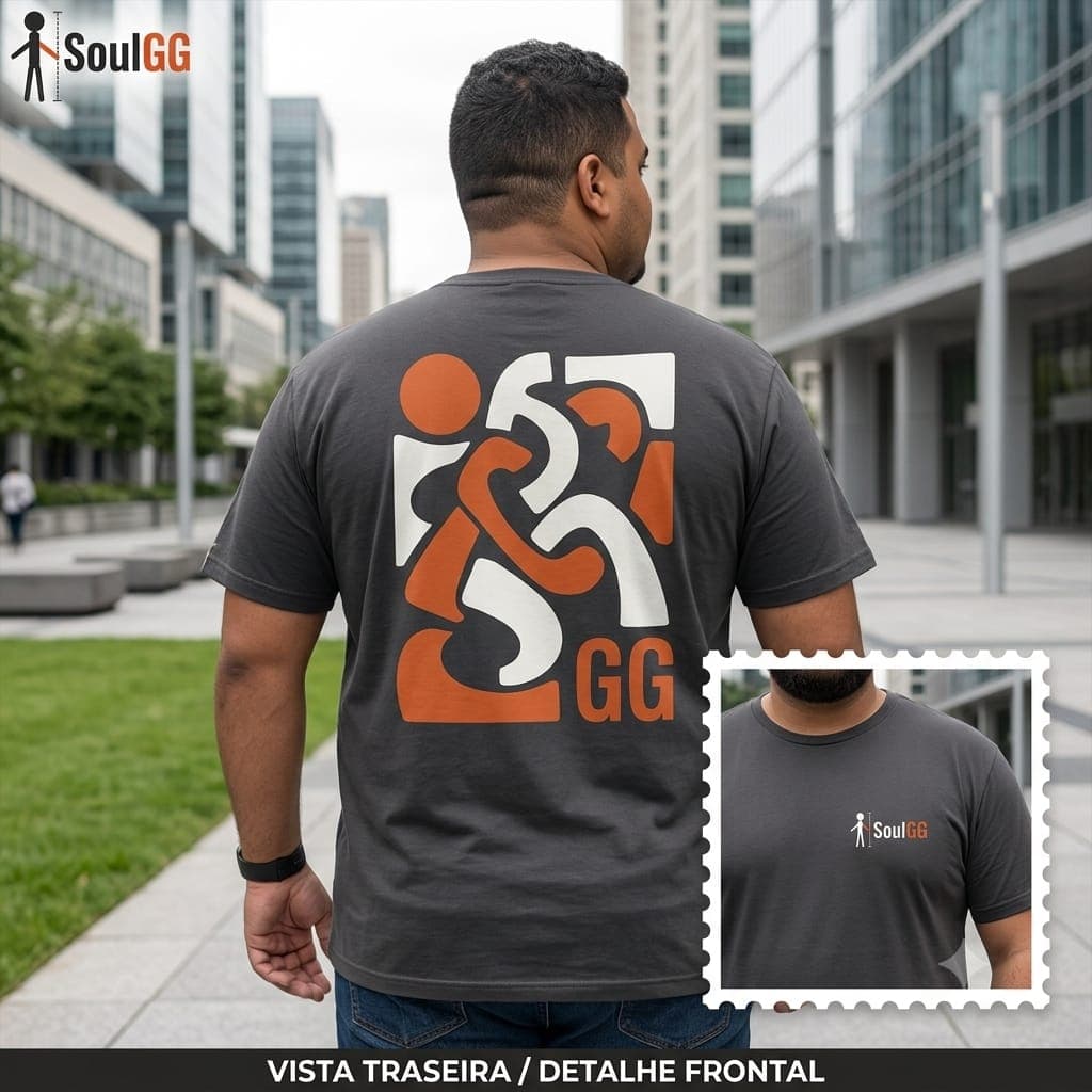 Camiseta Over com estampa diversas costa- SoulGG